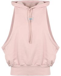 adidas By Stella McCartney - Cotton Top With Logo - Lyst