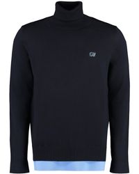 Off-White c/o Virgil Abloh - Classic Wool Turtleneck Sweater For - Lyst