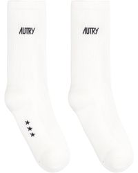 Autry - Calzini in misto cotone con logo - Lyst