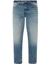 ICON DENIM - Slim Cotton Jeans - Lyst