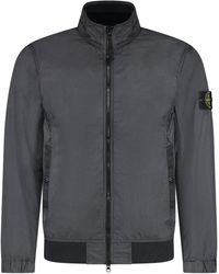 Stone Island - Giacca in tessuto tecnico - Lyst