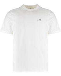 Autry - Cotton Crew-Neck T-Shirt - Lyst