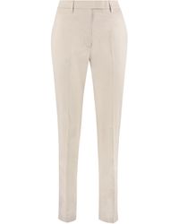 Department 5 - Stretch Cotton Trousers - Lyst