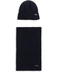 Barbour - Hat And Scarf Set - Lyst
