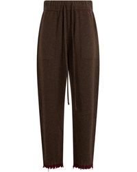 Uma Wang - Cashmere Straight Trousers - Lyst