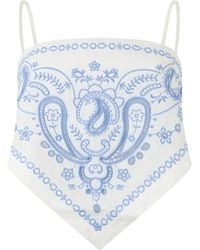 Self-Portrait - Short Top - Lyst