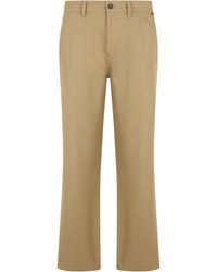 Burberry - Trousers Cotton - Lyst