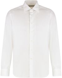 Canali - Camicia in cotone - Lyst
