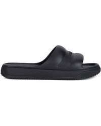 Moncler - Slippers With Embossed Logo - Lyst