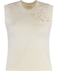 P.A.R.O.S.H. - Loira Knitted Vest - Lyst
