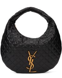 Saint Laurent - Borsa Icare Hobo in nappa matelassè - Lyst