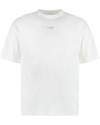 Drole de Monsieur - Classique Cotton Crew-neck T-shirt - Lyst
