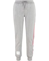 Thom Browne - Stretch Cotton Track-pants - Lyst