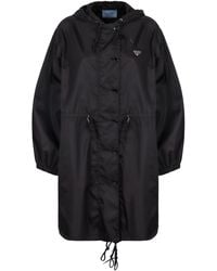 Prada - Impermeabile in tessuto tecnico - Lyst