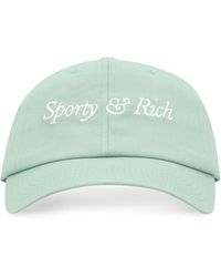Sporty & Rich - Logo Baseball Cap - Lyst