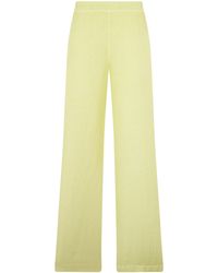 120% Lino - Straight Leg Linen Pants - Lyst