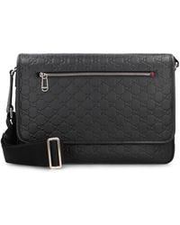 Gucci - Shoulder Bag Gg Emblem Media - Lyst