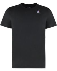 K-Way - Le Vrai Edouard Cotton Crew-Neck T-Shirt - Lyst