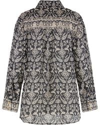 Veronica Beard - Shirt With Buttons Lloyd - Lyst