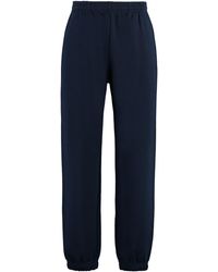 Sporty & Rich - Lacoste x - Track-pants in cotone - Lyst