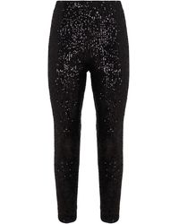Weekend by Maxmara - Leggings With Sequins - Lyst