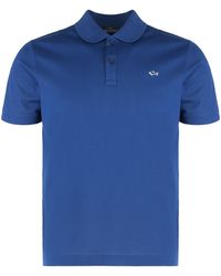 Paul & Shark - Cotton Piquet Polo - Lyst
