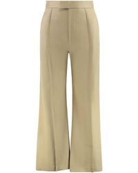 Vivienne Westwood - Flared Trousers Cotton - Lyst