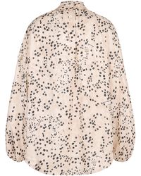 Zimmermann - Blusa Billow in seta con stampa - Lyst