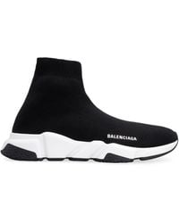 Balenciaga - Speed Knitted Sock-style Sneakers - Lyst