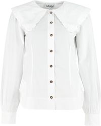 Ganni Tops for Women - Up to 71% off at Lyst.com