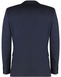 BOSS - Stretch Wool Three-Pieces Suit - Lyst