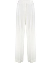 Peserico - Rayon Trousers - Lyst