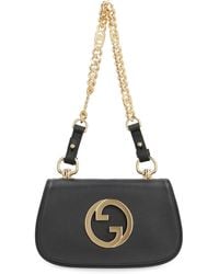 Gucci - Blondie Mini Leather Shoulder Bag - Lyst