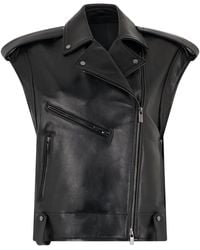 Salvatore Santoro - Leather Vest - Lyst