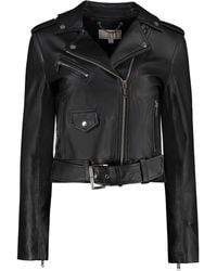 michael kors black jacket womens