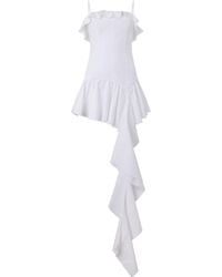 GIUSEPPE DI MORABITO - Short Dress With Ruffles - Lyst