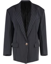 The Attico - Single-Breasted One Button Jacket - Lyst