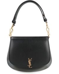 Saint Laurent - Voltaire Leather Mini Handbag - Lyst
