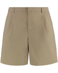 A.P.C. - Crew Cotton Bermuda Shorts - Lyst
