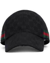 Gucci - Cotton Canvas Cap Gg - Lyst