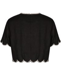 Zimmermann - Linen Tank Top - Lyst