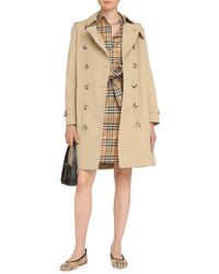 Burberry - Trench coat in cotone - Lyst