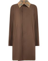 Burberry - Medium Cotton Coat - Lyst