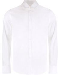 Canali - Cotton Shirt - Lyst