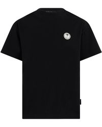 Palm Angels - Cotton T-Shirt With Short Sleeves - Lyst