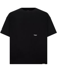 Represent - T-Shirt With Embroidered Logo, Cotton T-Shirts - Lyst