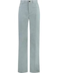 Fendi - 5-Pocket Straight-Leg Jeans - Lyst