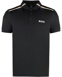 BOSS - X Matteo Berrettini - Polo in jersey tecnico - Lyst