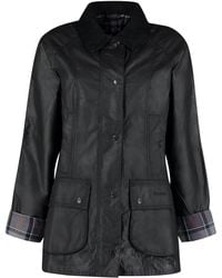 Barbour - Beadnell Coated Cotton Jacket - Lyst