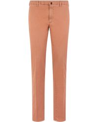 Slowear - Slim Fit Cotton Pants - Lyst